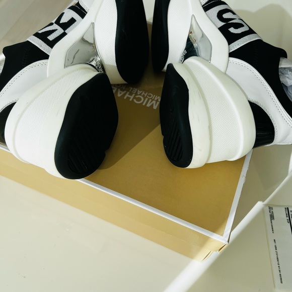 MICHAEL KORS Olympia KORS Nylon Blend Slip-On Trainer